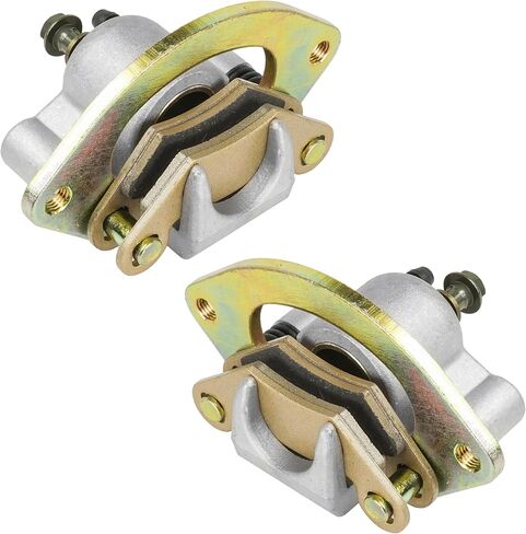 Caltric Front Left Right Brake Caliper with Pad Compatible with Polaris 1911150 1911151 in Saudi Arabia