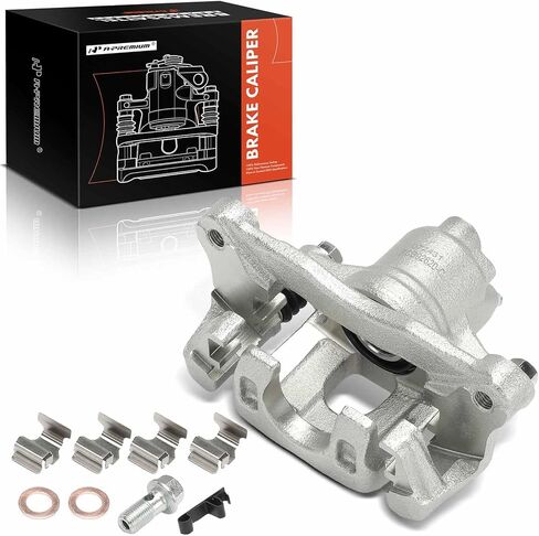 A-Premium Disc Brake Caliper Assembly with Bracket Compatible with Toyota Camry 2000-2001 3.0L Only, Solara 2000-2003 - Rear Left Driver Side in Saudi Arabia