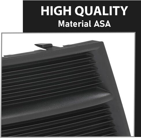 LQI المصد الأمامي مصبغة الضباب غطاء المصباح تقليم الجانب الأيمن متوافق مع أودي Q3 2016-2018، يصلح للنماذج مع غطاء ممتص الصدمات قطعة واحدة، مع مستشعر مساعد وقوف السيارات 8U0807682Q4U8، AU1039135 in Kuwait