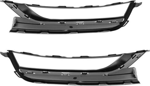 HECASA Fog Light Bezel & Lower Bumper Trim Compatible with 2012-2015 Volkswagen Passat Front Bumper Fog Lamps Cover Replacement for 56D853665 56D853666 Plastic Chrome Drivers&Passengers Side in Saudi Arabia