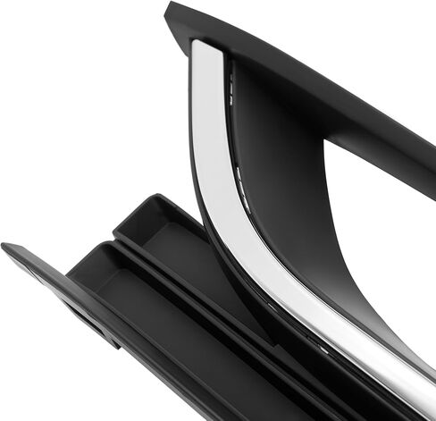 HECASA Fog Light Bezel & Lower Bumper Trim Compatible with 2012-2015 Volkswagen Passat Front Bumper Fog Lamps Cover Replacement for 56D853665 56D853666 Plastic Chrome Drivers&Passengers Side in Saudi Arabia