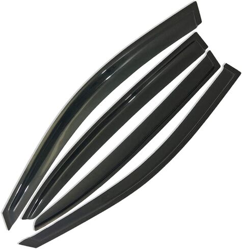 Smoked Out-Channel Window Vent Guard Rain Visors Compatible with 2017-2022 Honda CR-V in Saudi Arabia