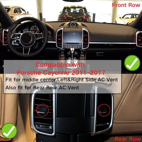 AC Air Conditioning Vent Outlet Clip Tab Paddles Replacement for Porsche Cayenne 2010-2017 7P5819727 92A 958 1pcs in Kuwait