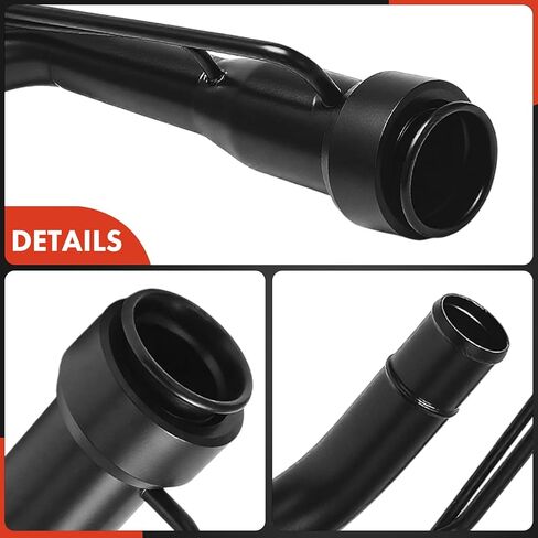 A-Premium Fuel Tank Filler Neck Pipe Hose Compatible with Toyota Corolla & Chevrolet Prizm, 1998 1999 2000 2001 2002, GAS in Saudi Arabia