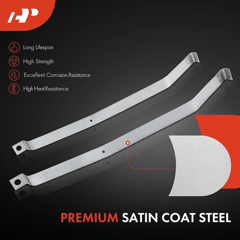 A-Premium Set of 2PCS Fuel Tank Straps Compatible with Ford Thunderbird 1961 1962 1963 in Saudi Arabia