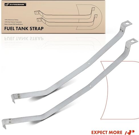 A-Premium Set of 2PCS Fuel Tank Straps Compatible with Ford Thunderbird 1961 1962 1963 in Saudi Arabia