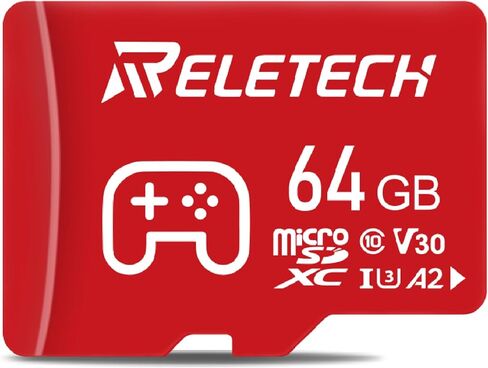 512GB TF Card Memory Card with Adapter, 4K Camera Pro, A2 V30 for Smartphone, Gopro, Action Cams, 4K UHD Video, for Nintendo-Switch, Up to 170MB/s, UHS-I U3 C10 Class 10 (Black, 512.0, GB) in Kuwait