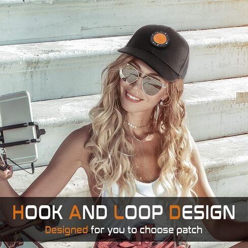 Planets Snapback Hat - 6 Pcs Solar System Patches Included, Adjustable Unisex Baseball Cap for Men Women in Saudi Arabia