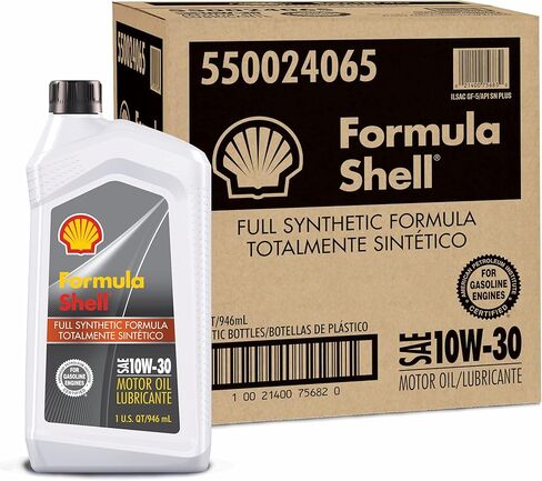 Formula Shell Full Synthetic 10W-30 Motor Oil (1 Quart, Case of 6) in Saudi Arabia