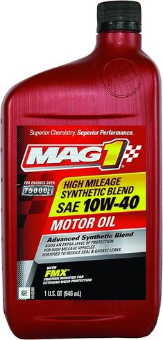 Mag 1 (00603 API SN 10W-40 Synthetic Blend Motor Oil - 32 oz. in Saudi Arabia