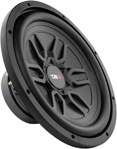 DS18 SLC-MD12.4D Car Subwoofer 12" 1000 Watts Max Power 250 Watts RMS Dual Voice Coil 4 Ohms. Easy Mounting. Loud Bass for Vehicle Stereo Sound System - 1 Speaker in Saudi Arabia