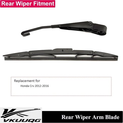 Rear Windshield Wiper Blade Arm Kit Replacement for Honda CRV 2012-2016 | Fit Replaces OEM 76720-T0A-003 76730-T0A-003 in Kuwait
