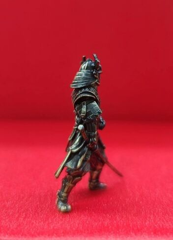 Brass Japanese Shogunate Warrior Figurines Desktop Ornaments,Copper Ancient Soldier Miniature Statue Home War Chess Game Decor Crafts,Study Office Wine Cooler Sculpture Gifts in Saudi Arabia