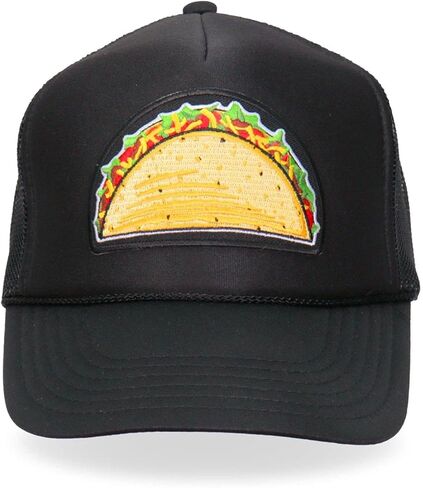 Milwaukee Leather Adjustable Snap Curved Trucker Baseball Cap with Embroidery Pacth On Front MPAHXX in Saudi Arabia