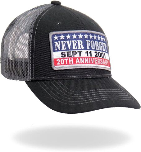 Milwaukee Leather Adjustable Snap Curved Trucker Baseball Cap with Embroidery Pacth On Front MPAHXX in Saudi Arabia