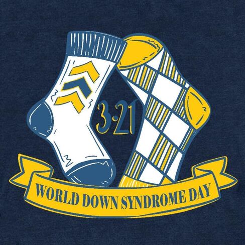 World Down Syndrome Day Shirts for Women Down Syndrome Socks Graphic T-Shirt March 21th Tee Tops in Saudi Arabia