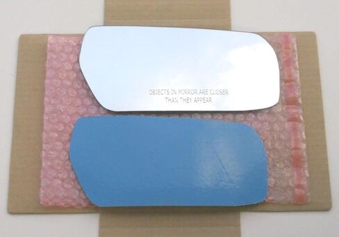 Regular White (Non-Blue) Replacement Mirror Glass with Full Size Adhesive for 2003-2007 Cadillac CTS Passenger Side View Right RH in Saudi Arabia