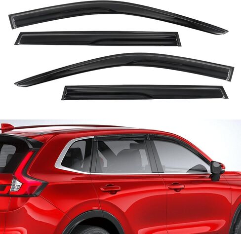 شريط على نافذة واقي المطر لهوندا CR-V LX EX EX-L Sport Hybrid Sport Touring 2023 2024 2025 2026 in Saudi Arabia