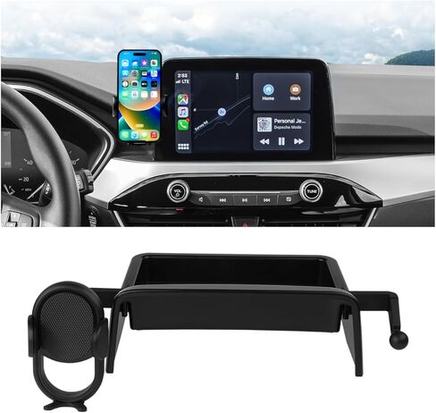 Autorder Car Phone Holder for 2024 2025 Ford Ranger Accessories Phone Mount Cell Phone Automobile Cradles Hands-Free 360 Degree Rotation in Kuwait
