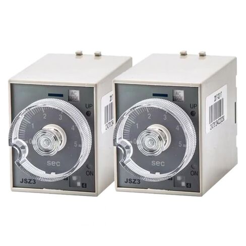 2 حزم JSZ3A-A تأخير تشغيل الطاقة 1CO+1NO، نطاق وقت التأخير 0.05-0.5 ثانية/5 ثانية/30 ثانية/3 دقائق، 5 أمبير، 8 دبابيس، حامل السكك الحديدية DIN (حزمتان، JSZ3A-A، DC12V) in Saudi Arabia