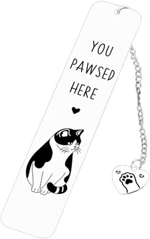 Elegant Metal Bookmark Reading Page Mark – Stylish Book Clip Pendant for Stationery Lovers in Saudi Arabia