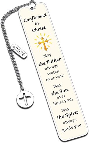 VANLOVEMAC Confirmation Gifts for Teenage Boys Girls 2026 Confirmation Gifts for Boys Catholic Christian Bible Bookmark Easter Basket Stuffers for Teens Religious Bulk Present Birthday Christmas in Saudi Arabia