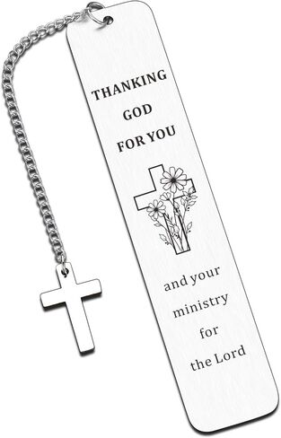 Officiant Gift Thanksgiving Religious Pastor Appreciation Gifts Thank You Gifts Christian Stuff for Clergy Catholic Bookmarks for Women Men Ministers Clergy Appreciation Stocking Stuffers for Men in Kuwait