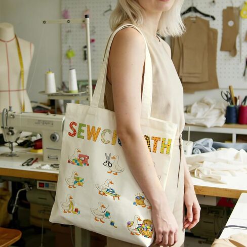 هدايا حقيبة الخياطة لللحاف - هدايا الخياطة لمحبي الخياطة النساء، حقائب مبطنة للنساء من حرفيي الخياطة، هدايا الخياطة هدية ماكرة للمرأة والأم والجدة وعيد ميلاد الأم in Kuwait