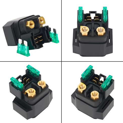 AHL Motorcycle Starter Solenoid Relay Compatible with Yamaha Bruin 350 YFM350 2004 2005 2006 ATV/Grizzly 350 YFM350 2007 2008 2009 ATV/Wolverine 350 YFM350 1995 YFM35RW 2007 ATV in Saudi Arabia