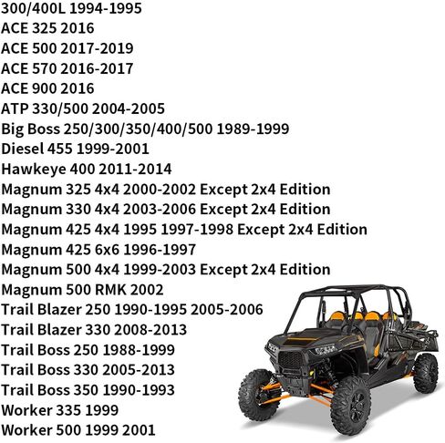 2 Pack Ball Joint & Bracket Kit for Big Boss Trail Boss Magnum Scrambler Ranger Sportsman 300 325 335 330 400 425 450 500 570 700 800 in Saudi Arabia