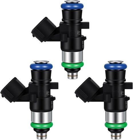 3PCS Fuel Injectors Compatible for Smart Fortwo 1.0L 2008-2015 JSN180E Nikki EAT307, Mercedes-Benz, Mitsubishi 1465A129, Replace 1320780223 in Saudi Arabia