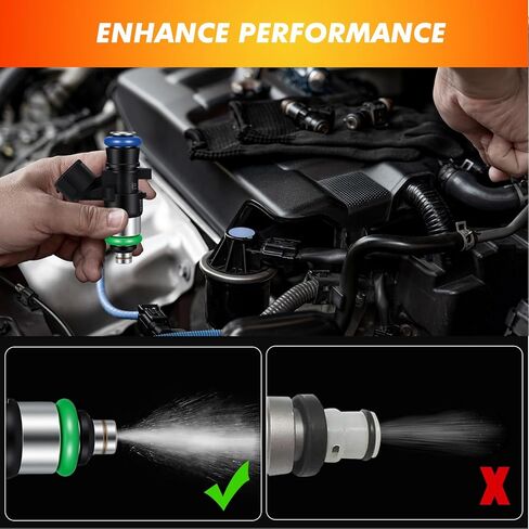 3PCS Fuel Injectors Compatible for Smart Fortwo 1.0L 2008-2015 JSN180E Nikki EAT307, Mercedes-Benz, Mitsubishi 1465A129, Replace 1320780223 in Saudi Arabia
