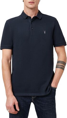 AllSaints Men's Reform Ss Polo Branded Ss Polo in Saudi Arabia