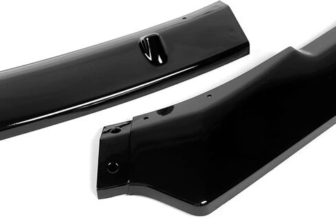 Front Bumper Lip fit for Compatible with 2010-2013 Volkswagen Golf MK6 GTI Model Only, Front Bumper Lip Spoiler Air Chin Body Kit Splitter Painted Glossy Black ABS, 2011 2012 (Sport-Style) in Kuwait