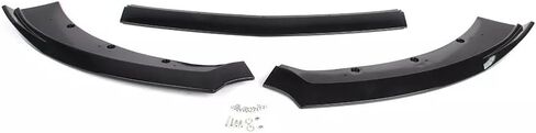 Front Bumper Lip Spoiler Splitter Fit Ford Mustang 2015-2017 (Gloss Black) in Kuwait