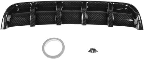 Acouto المصد الخلفي زعنفة القرش الأسود العالمي للسيارة المصد الخلفي زعانف القرش المفسد الناشر الخلفي مجموعة زعانف القرش (ألياف الكربون) in Kuwait