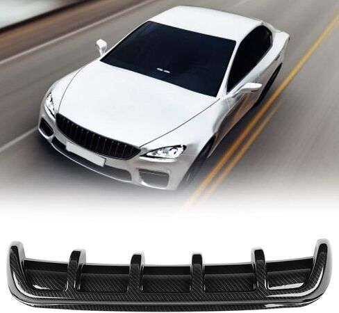 Acouto المصد الخلفي زعنفة القرش الأسود العالمي للسيارة المصد الخلفي زعانف القرش المفسد الناشر الخلفي مجموعة زعانف القرش (ألياف الكربون) in Kuwait