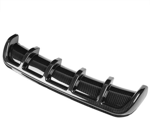 Acouto المصد الخلفي زعنفة القرش الأسود العالمي للسيارة المصد الخلفي زعانف القرش المفسد الناشر الخلفي مجموعة زعانف القرش (ألياف الكربون) in Kuwait