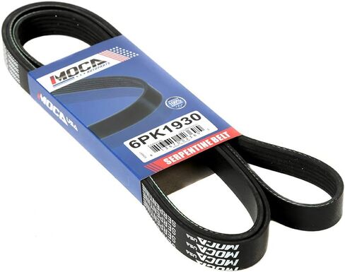 MOCA 6PK1930 EPDM Serpentine Belt Professional V-Ribbed Compatible with 87-89 for Astro 2.5L & 90-92 for Dodge Monaco 3.0L & 87-90 for GMC Safari 2.5L & 93-99 for Lexus SC300 3.0L l6 in Saudi Arabia