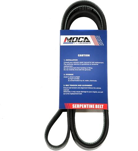 MOCA 6PK1930 EPDM Serpentine Belt Professional V-Ribbed Compatible with 87-89 for Astro 2.5L & 90-92 for Dodge Monaco 3.0L & 87-90 for GMC Safari 2.5L & 93-99 for Lexus SC300 3.0L l6 in Saudi Arabia