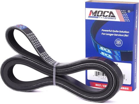 MOCA 5PK1740 Serpentine Belt Fits For Chevrolet 2015 Colorado L4-2.5L, Air Conditioning and Alternator, 2020-2016 Malibu L4-1.5L, For GMC 2015 Canyon L4-2.5L, Air Conditioning and Alternator in Saudi Arabia