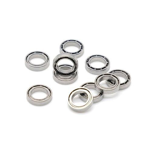 10PCS SMR117W2.5 Bearings ABEC-7 7x11x2.5mm Stainless Steel Miniature Open Ball Bearings in Saudi Arabia