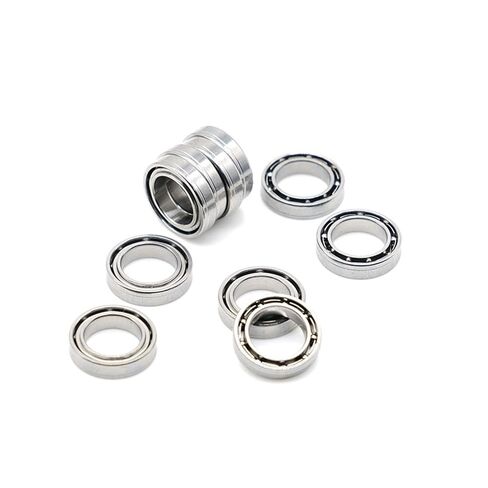 10PCS SMR117W2.5 Bearings ABEC-7 7x11x2.5mm Stainless Steel Miniature Open Ball Bearings in Saudi Arabia