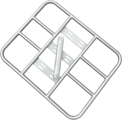 SAMC Motorcycle Bike Aluminium Rack for Top Box Food Delivery Bag Food Delivery Drivers (Rack-A) in Saudi Arabia