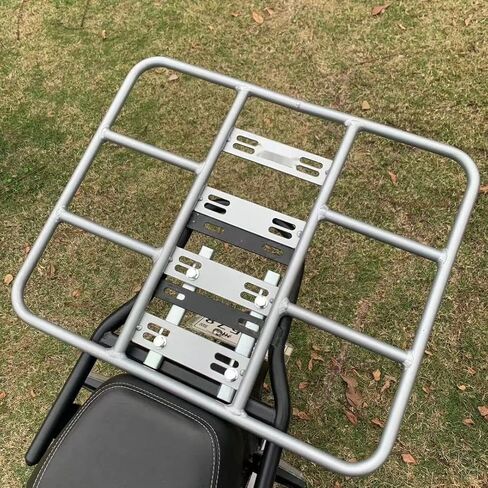 SAMC Motorcycle Bike Aluminium Rack for Top Box Food Delivery Bag Food Delivery Drivers (Rack-A) in Saudi Arabia