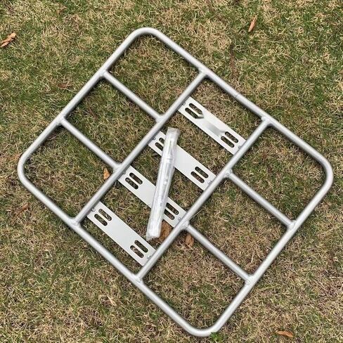 SAMC Motorcycle Bike Aluminium Rack for Top Box Food Delivery Bag Food Delivery Drivers (Rack-A) in Saudi Arabia