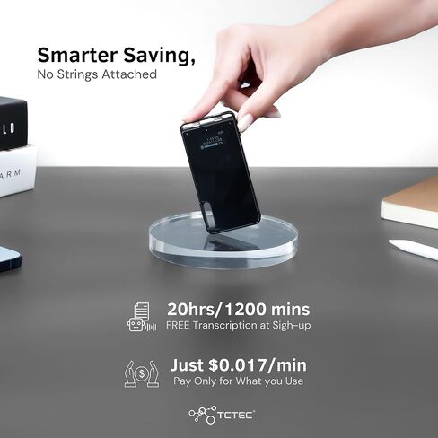 مسجل صوت ذكي سعة 128 جيجابايت، ومسجل النسخ بالذكاء الاصطناعي، وملخص الذكاء الاصطناعي الذكي، ووظيفة تحويل الصوت إلى نص، وتقليل الضوضاء، والصوت، وجهاز تسجيل للاجتماعات والمحاضرة والمقابلة. in Kuwait