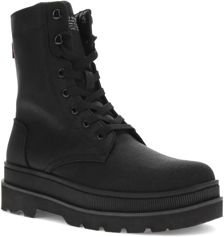 Levi's Womens Eliana Neo Canvas Fashion Platform Boot in Saudi Arabia