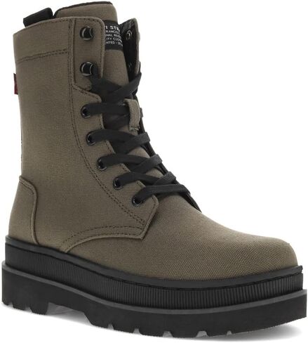 Levi's Womens Eliana Neo Canvas Fashion Platform Boot in Saudi Arabia