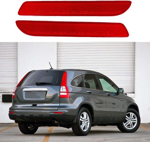 عاكس ممتص الصدمات الخلفي للسيارة، علامة ضوء الفرامل، متوافق مع Honda Crv 2010-2011، 33555-Swa-J01/ 33555 Swa J01/ 33555Swaj01؛ 33505-Swa-J01/ 33505 Swa J01/ 33505Swaj01، الجانب الأيسر، عدسة حمراء in Saudi Arabia